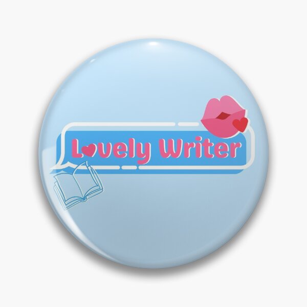 Item preview, Lovely Writer the Series minimal design designed and sold by Argus Persa.