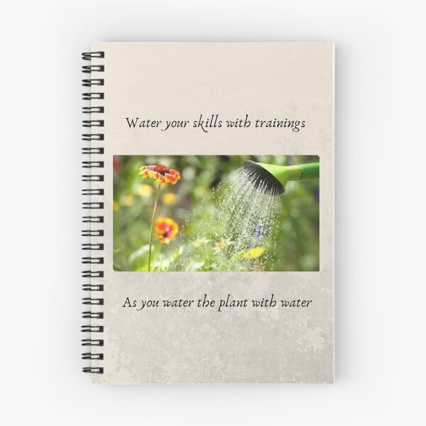 Item preview, Water Your Skills with Trainings as you water the plant with water designed and sold by ArizStore.