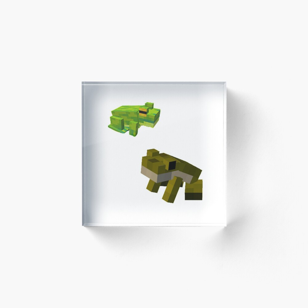 Minecraft Frog Art Board Print for Sale by Gamers Hub