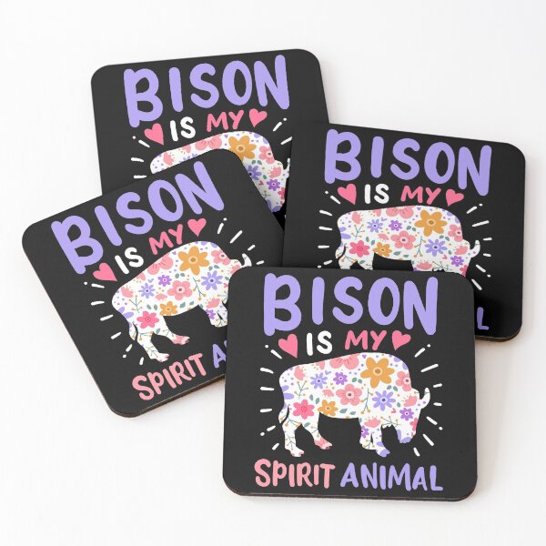 Artikelvorschau, Bison Spirit Tier Bison Liebhaber entworfen und verkauft von CreativeGiftShp.