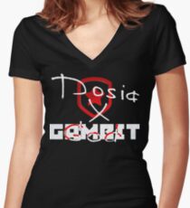 Gambit Dosia | CS:GO Pros Women's Fitted V-Neck T-Shirt