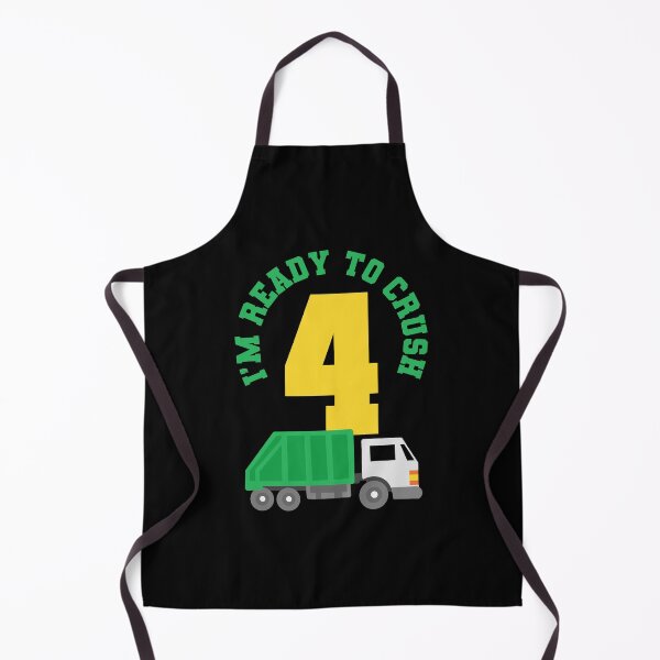 Item preview, 4th Birthday Garbage Truck Four Years Old designed and sold by CreativeGiftShp.
