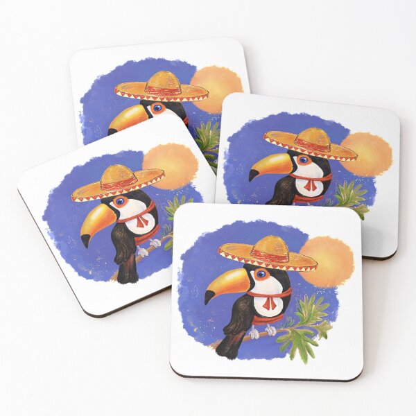 Item preview, Toucan in Sombrero. Rainforest designed and sold by HelenGershuni.
