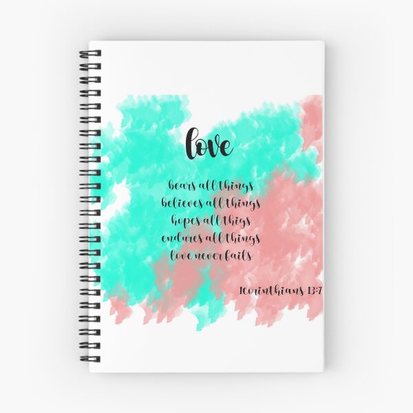 Item preview, Love never fails Bible quote designed and sold by sushMitaM.