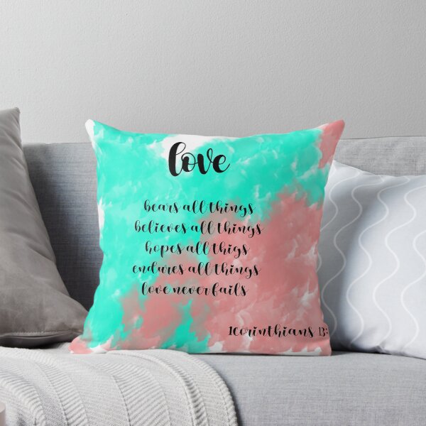 Item preview, Love never fails Bible quote designed and sold by sushMitaM.