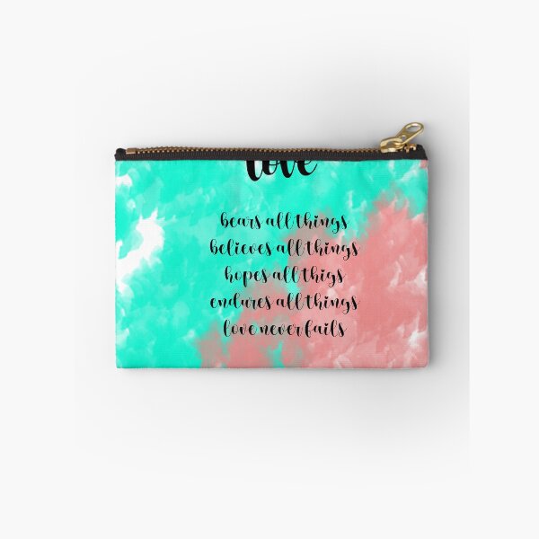 Item preview, Love never fails Bible quote designed and sold by sushMitaM.