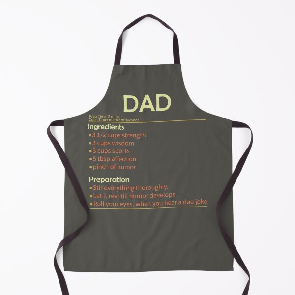 Item preview, Dad Recipe - Funny Fathers Day, Birthday Gift designed and sold by DrawingBoard.