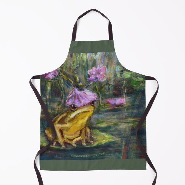 Item preview, Water Lily Frog designed and sold by luckytiiger.