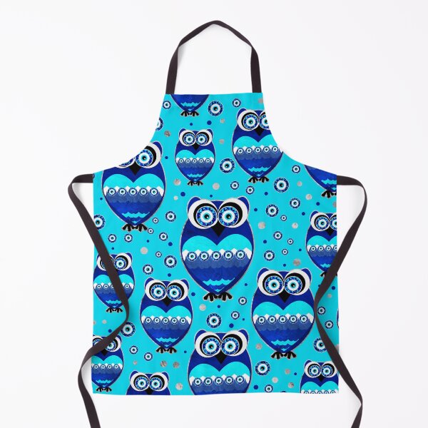 Item preview, Cute Owl Evil Eye Pattern designed and sold by k9printart.