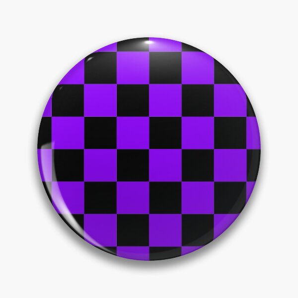 Item preview, black and purple checker pattern / tile pattern designed and sold by Ray Loka.