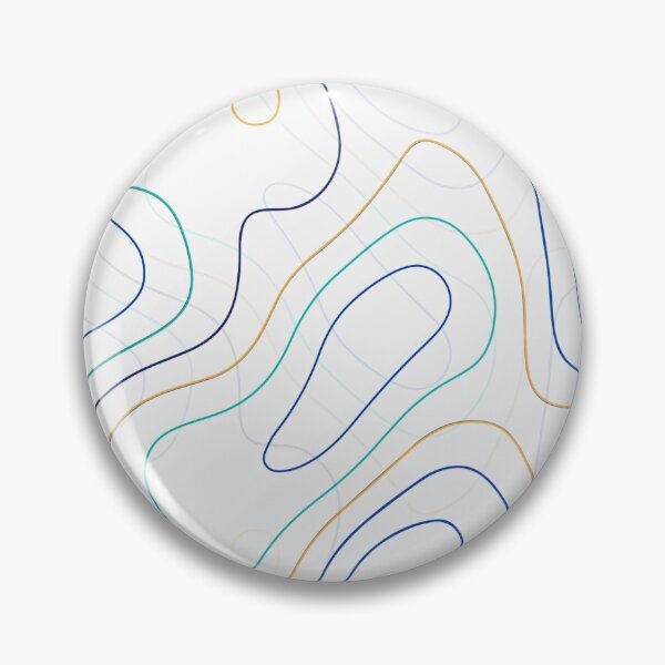 Item preview, Abstract colorful topographic map design designed and sold by JHiba.