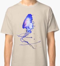 Cool Blue Cute Fun Unique Summer Jellyfish Classic T-Shirt