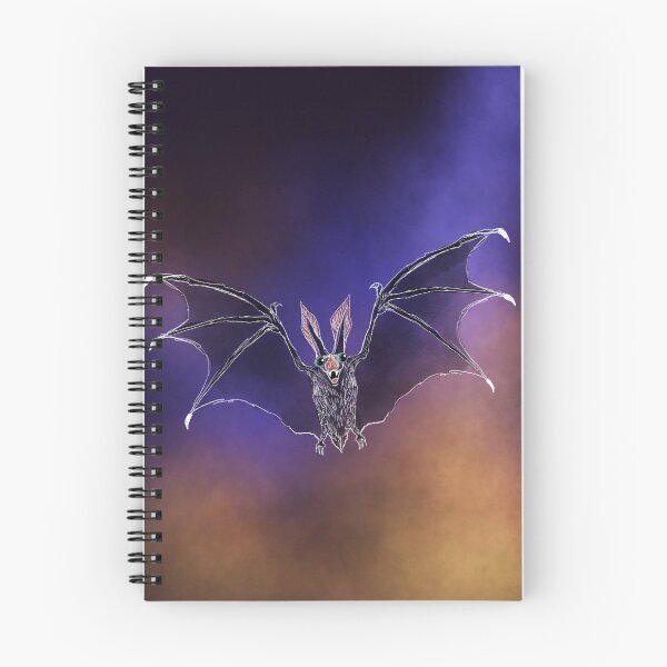 Item preview, Flying bat illustration designed and sold by Matt Corrigan.