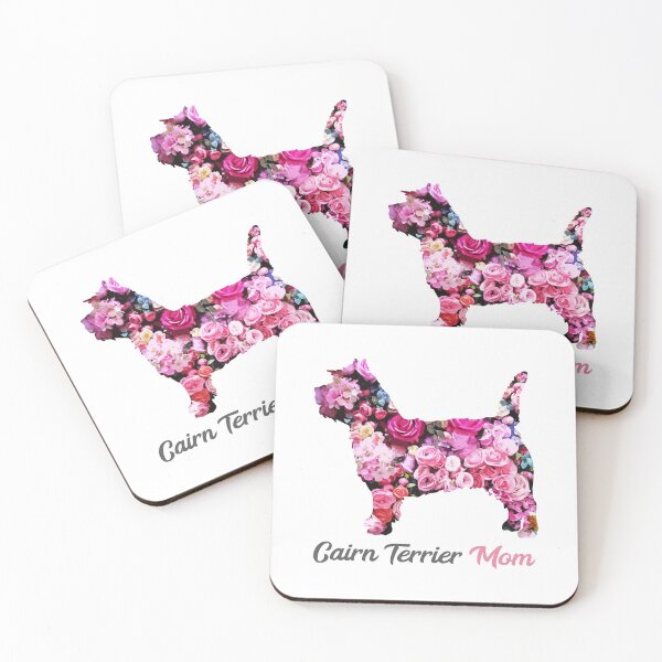 Artikelvorschau, Cairn Teerrier Mom Hübsches Blumenmuster entworfen und verkauft von SmartPooch.