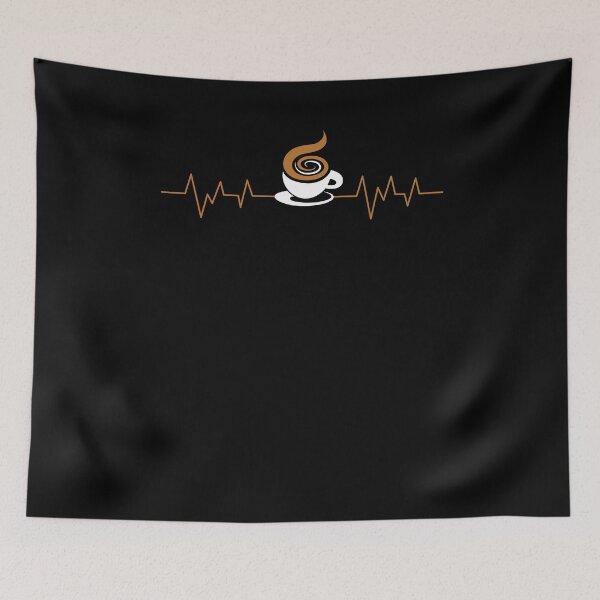 Item preview, Coffee Cup Heartbeat designed and sold by BLake77777.