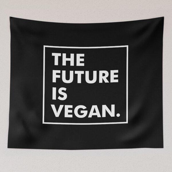 Item preview, Funny Vegan and Vegetarian the future is vegan designed and sold by Luxara1.