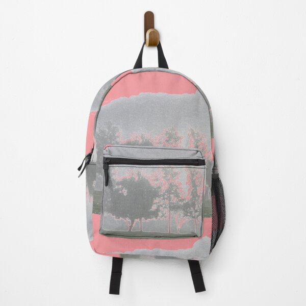 Item preview, Misty Trees Poem of Quietness Coral Pink designed and sold by SpiritGifts.