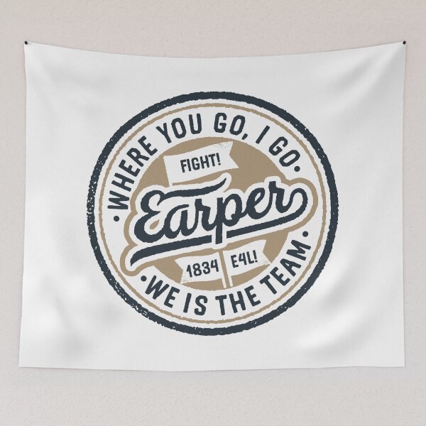 Item preview, Earper Vintage Logo - Where You Go, I Go - We Is The Team - Wynonna Earp designed and sold by SlipTees.