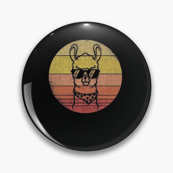Item preview, Vintage Cool Llama designed and sold by BLake77777.