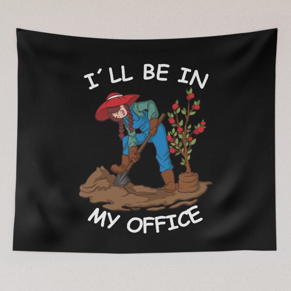 Item preview, Funny Gardener Gardening Plant I'll Be In My Office Garden designed and sold by Luxara1.
