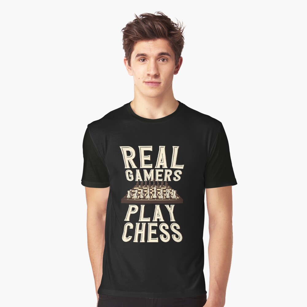 Real Gamers Play Chess Poster by Toms Tee Store - Fine Art America