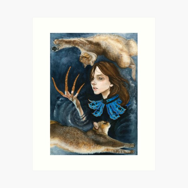 A Prince And His Flying Puddums Art Print