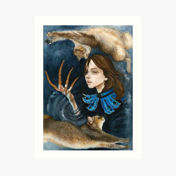 A Prince And His Flying Puddums Art Print