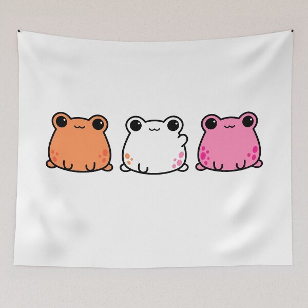 Item preview, Subtle Lesbian Pride Frogs designed and sold by CorieCake.