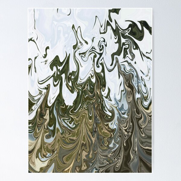 Item preview, Flüssige Landschaft designed and sold by adasayegh.