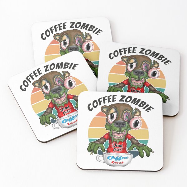 Item preview, Coffee Zombie Bear Funny Coffee Lovers designed and sold by Status71.