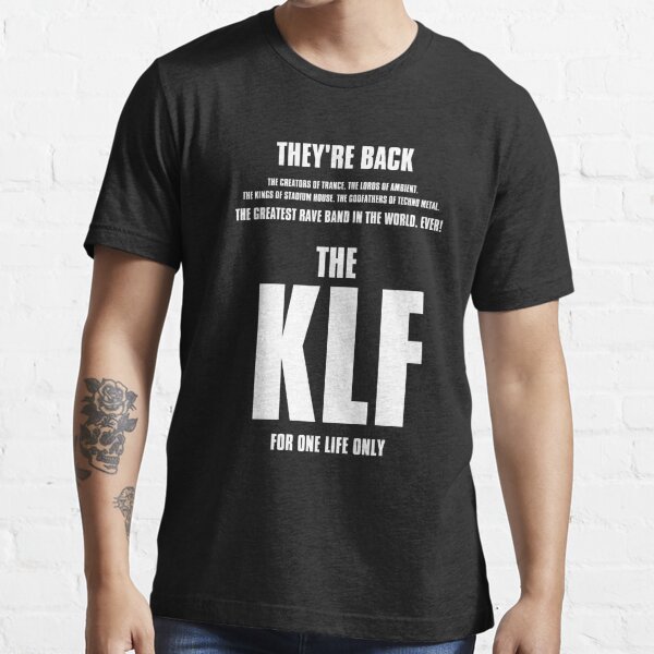 The KLF Old School Rave Shirt Pyramid Blaster LastTrain to Trancentral Justified Top Sweatshirt Short Sleeve 