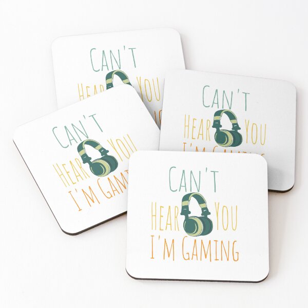 Item preview, Can't Hear You I'm Gaming designed and sold by wizanestore.