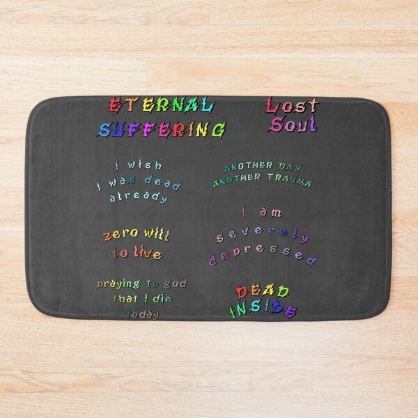 Item preview, Extremely Sad Depressing Meme RAINBOW Value Pack 3 designed and sold by everything4eva.