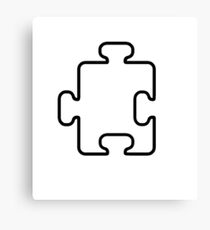 PUZZLE PIECE Canvas Print