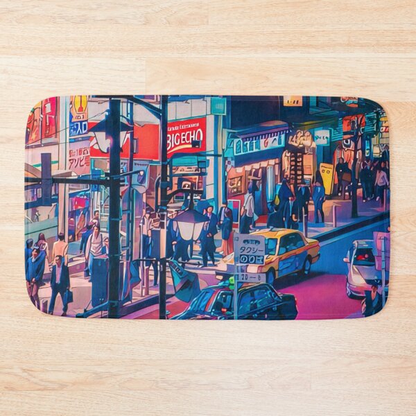 Item preview, Anime Urban Romantic Tokyo Street designed and sold by KaremaJ.