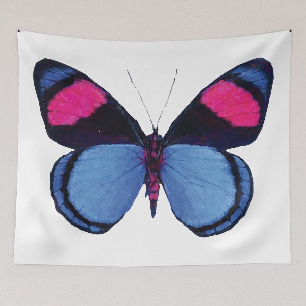 Item preview, Blue & Pink Butterfly designed and sold by Jelly Bear.