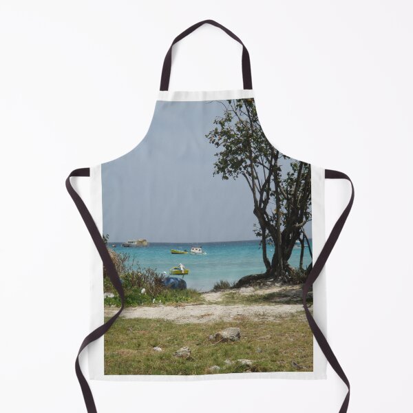 Item preview, Inviting boats in Oistins Barbados designed and sold by Ann Biddlecombe.