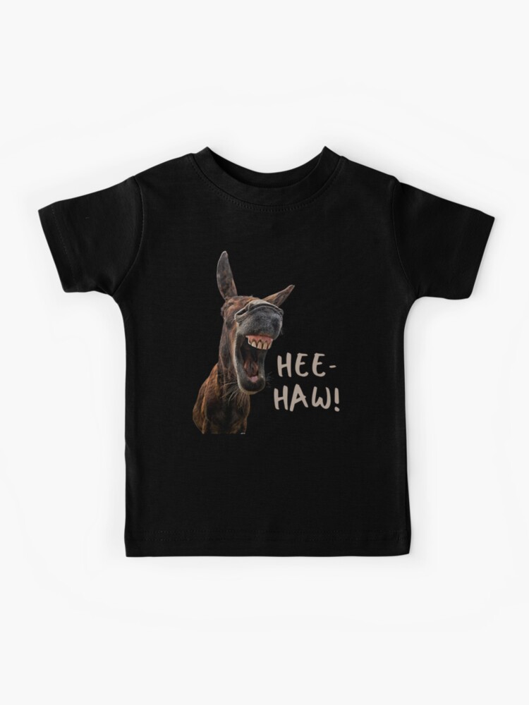 Hee Haw T-Shirt - Funny Donkey Laughs Hee Haw T-Shirt - Funny Donkey Laughs