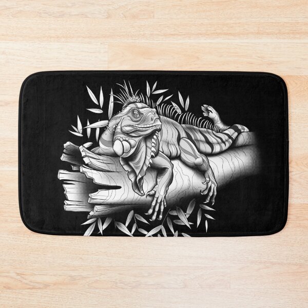 Item preview, Iguana And Bamboo Lizard Animal Design designed and sold by Chilly Lizard.