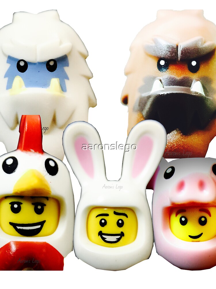 lego animal heads