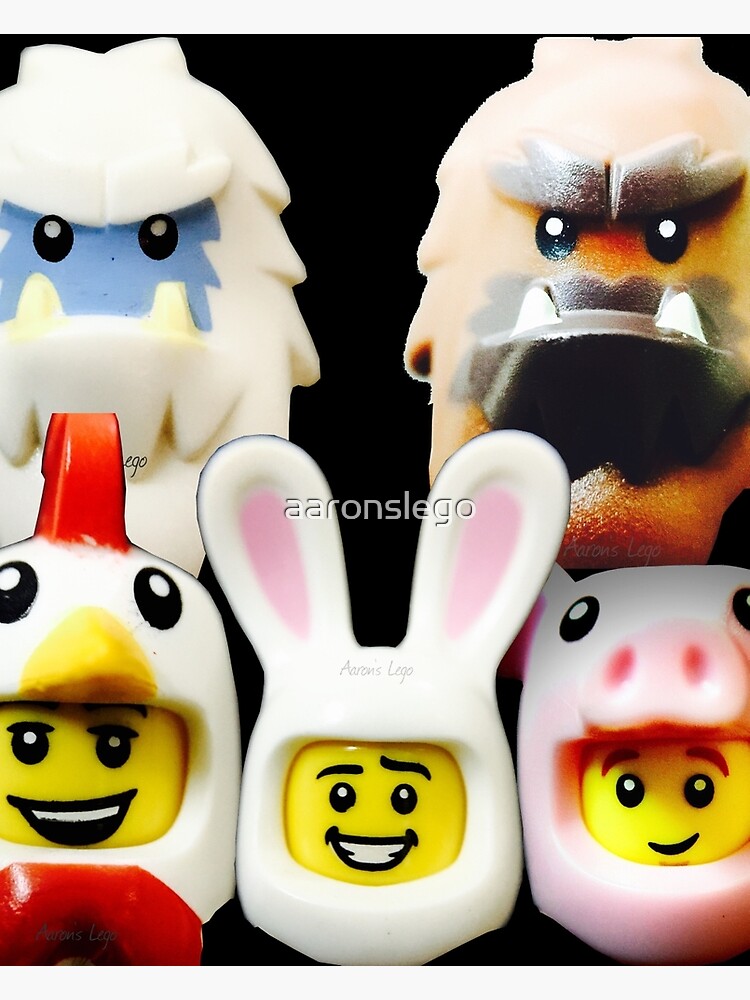 lego animal heads