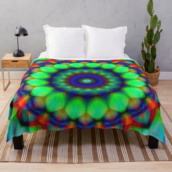 Artikelvorschau, Verträumtes Boho abstraktes Mandala entworfen und verkauft von puravidavisions.