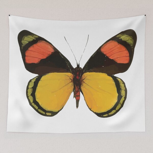 Item preview, Yellow and Orange Butterfly designed and sold by Jelly Bear.