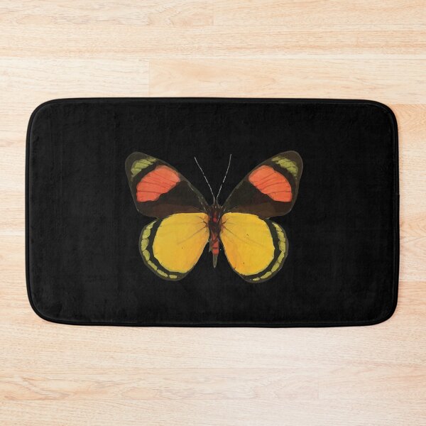 Item preview, Yellow and Orange Butterfly (Black Background) designed and sold by Jelly Bear.