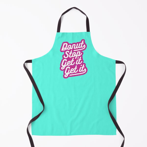 Item preview, Donut Stop Get It Get It Frosted Sprinkles Typography designed and sold by Brogress Project.