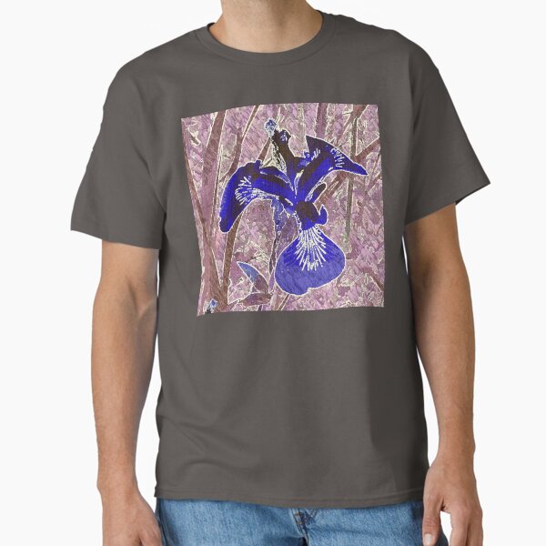 Item preview, iris in blue designed and sold by Robert Elfferich.