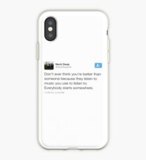 Wise Words From @NeckDeepUK iPhone-Hülle & Cover