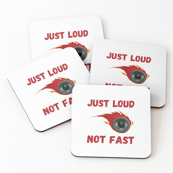 Item preview, Just Loud Not Fast designed and sold by Labradoodlesetc.