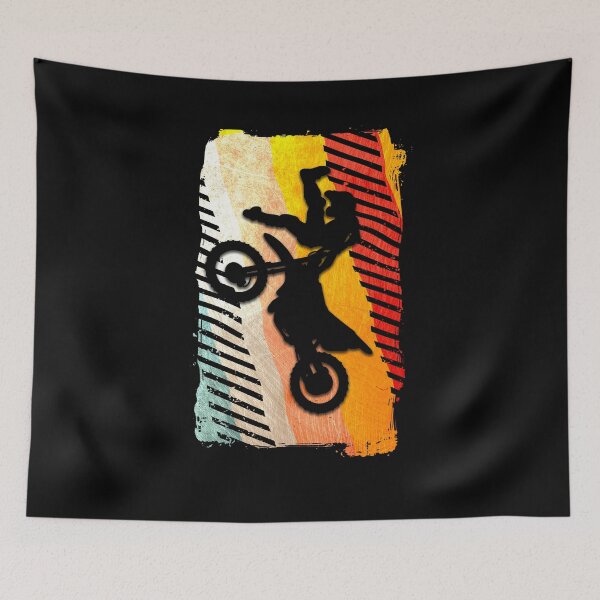 Item preview, Vintage Retro Dirtbike Stunt designed and sold by BLake77777.