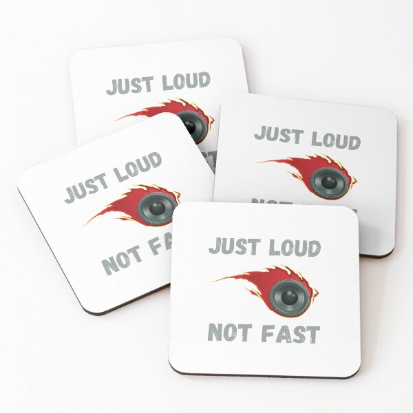 Item preview, Just Loud Not Fast designed and sold by Labradoodlesetc.